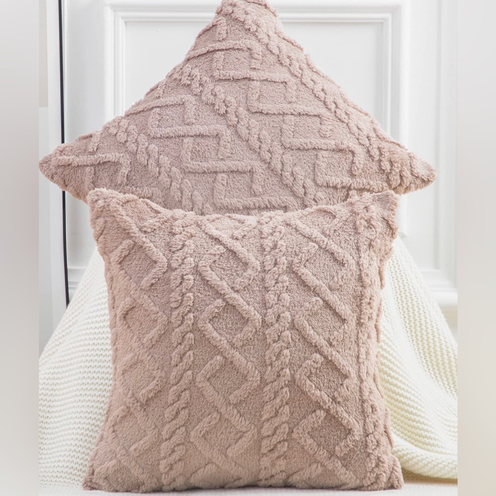 Throw pillow covers
